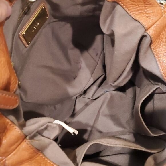 J.Crew Brompton Mini Hobo brown leather bag Style#63020 - Picture 13 of 16